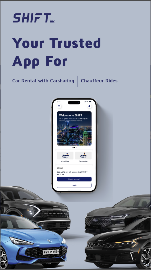 SHIFT app screenshot